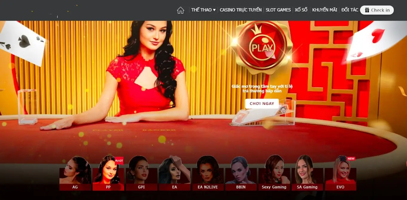 Live casino trực tuyến Với Dàn dencer nóng bỏng